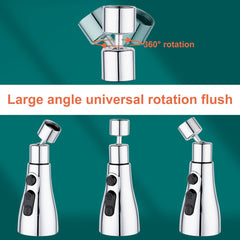 360° 3 tilstande Universal vandhane